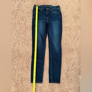 American Eagle Outfitters Women's Midrise Skinny Jeans Size 8 Long